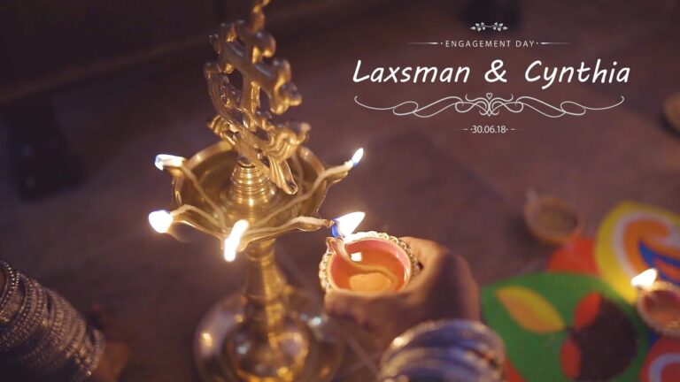 Laxsman & Cynthia Indian wedding temple cinematography at Penang